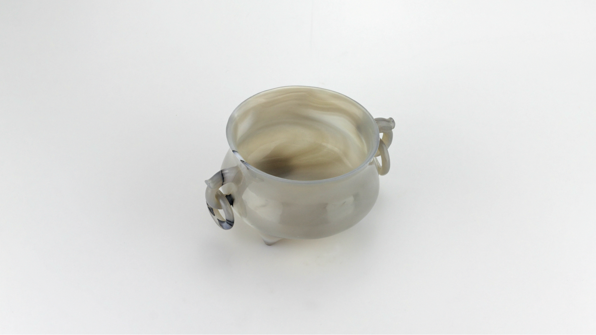 Carved Agate Bowl - The Antique Guild