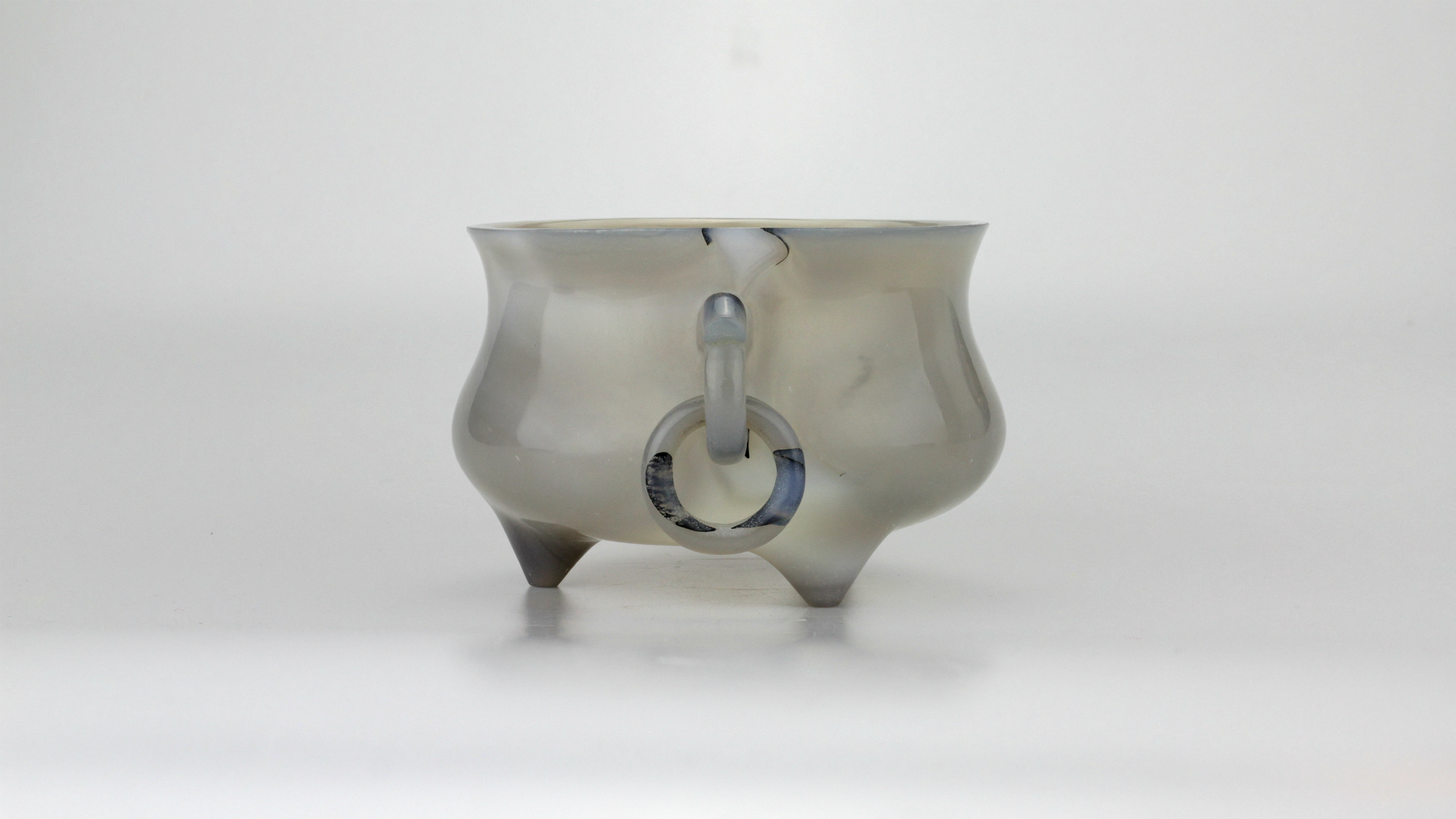 Carved Agate Bowl - The Antique Guild