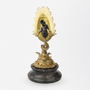 Italian Grand Tour Ormolu Tazza with Bronze Putti on Marble Base
