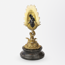 Load image into Gallery viewer, Italian Grand Tour Ormolu Tazza with Bronze Putti on Marble Base
