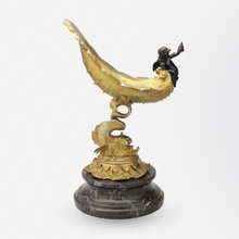 Load image into Gallery viewer, Italian Grand Tour Ormolu Tazza with Bronze Putti on Marble Base