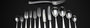 Continental Silver Flatware Set by Koch & Bergfeld in the Belle Epoque Pattern