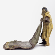 Load image into Gallery viewer, Cold Painted Austrian Bronze Carpet Seller by Bergman
