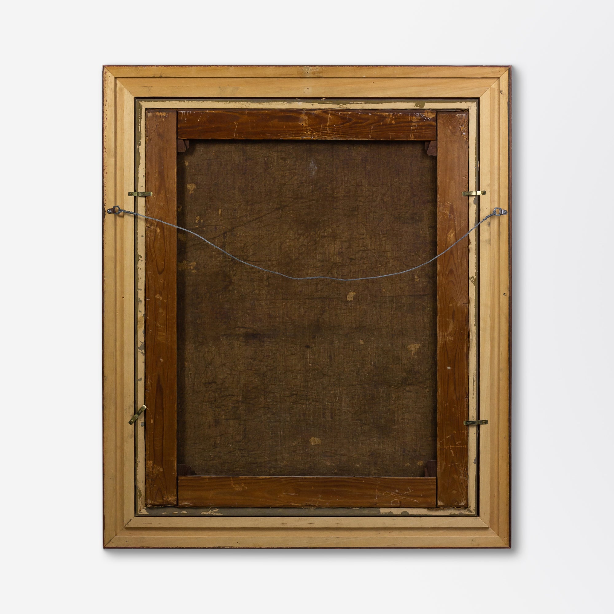 Portrait d'un gentilhomme géorgien, époque de George II, huile sur toile