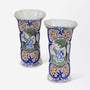 Pair of Early 18th Century Delft Vases