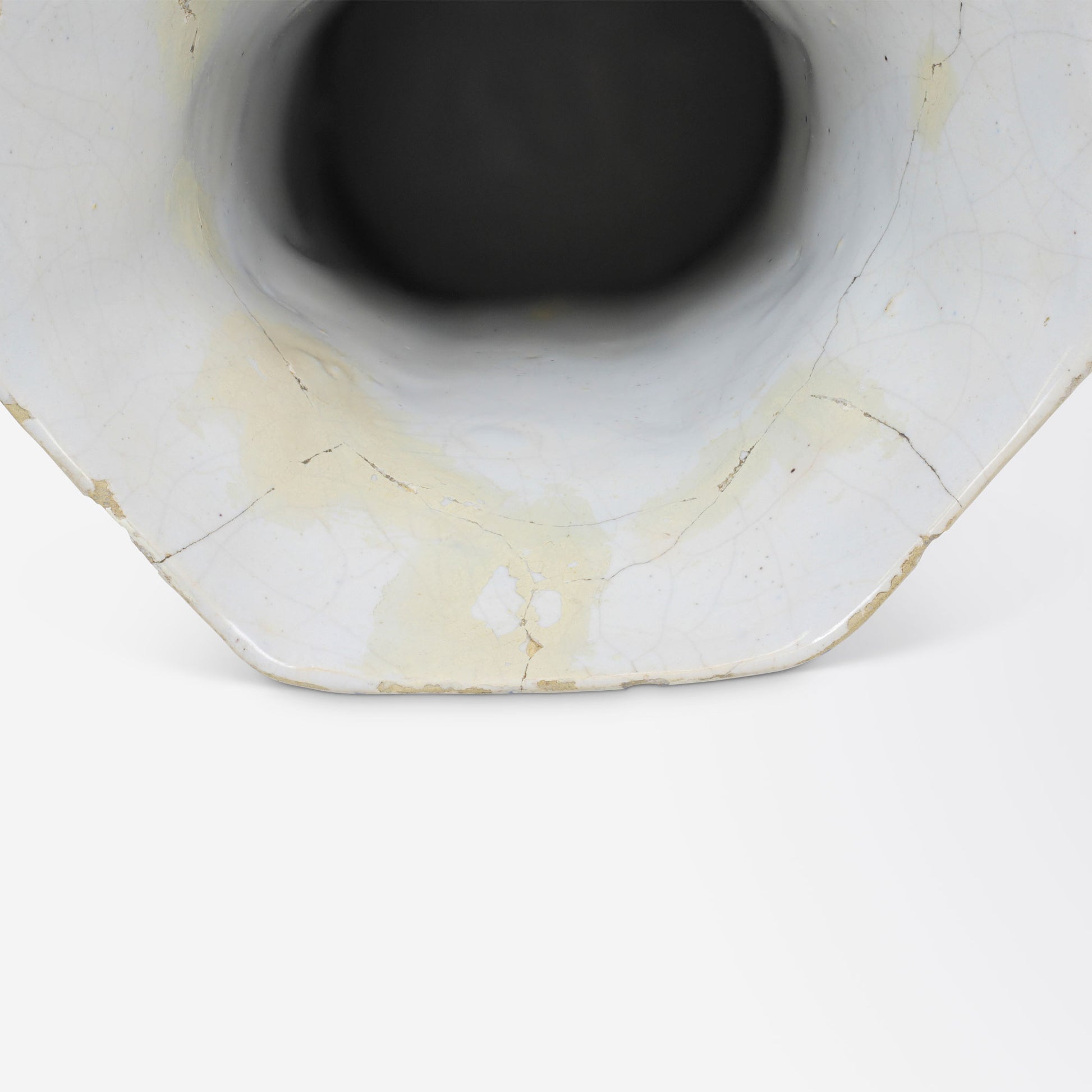 Pair of Early 18th Century Delft Vases