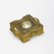 Load image into Gallery viewer, Ormolu Box with Miniature Portrait