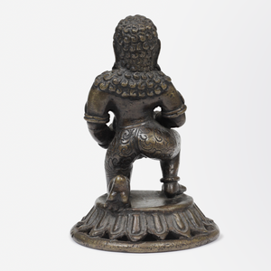 17th Century Indian Bronze Figure of Krishna