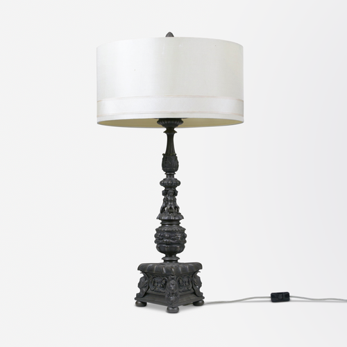 Early 20th Century Bronze Lamp by The Sterling Bronze Co.