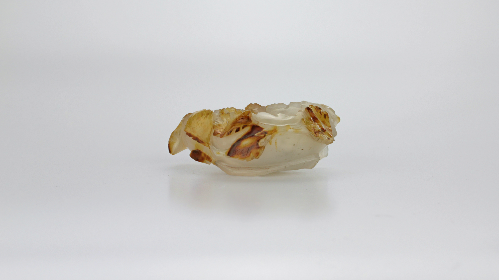 Chinese Agate Brush Washer - The Antique Guild