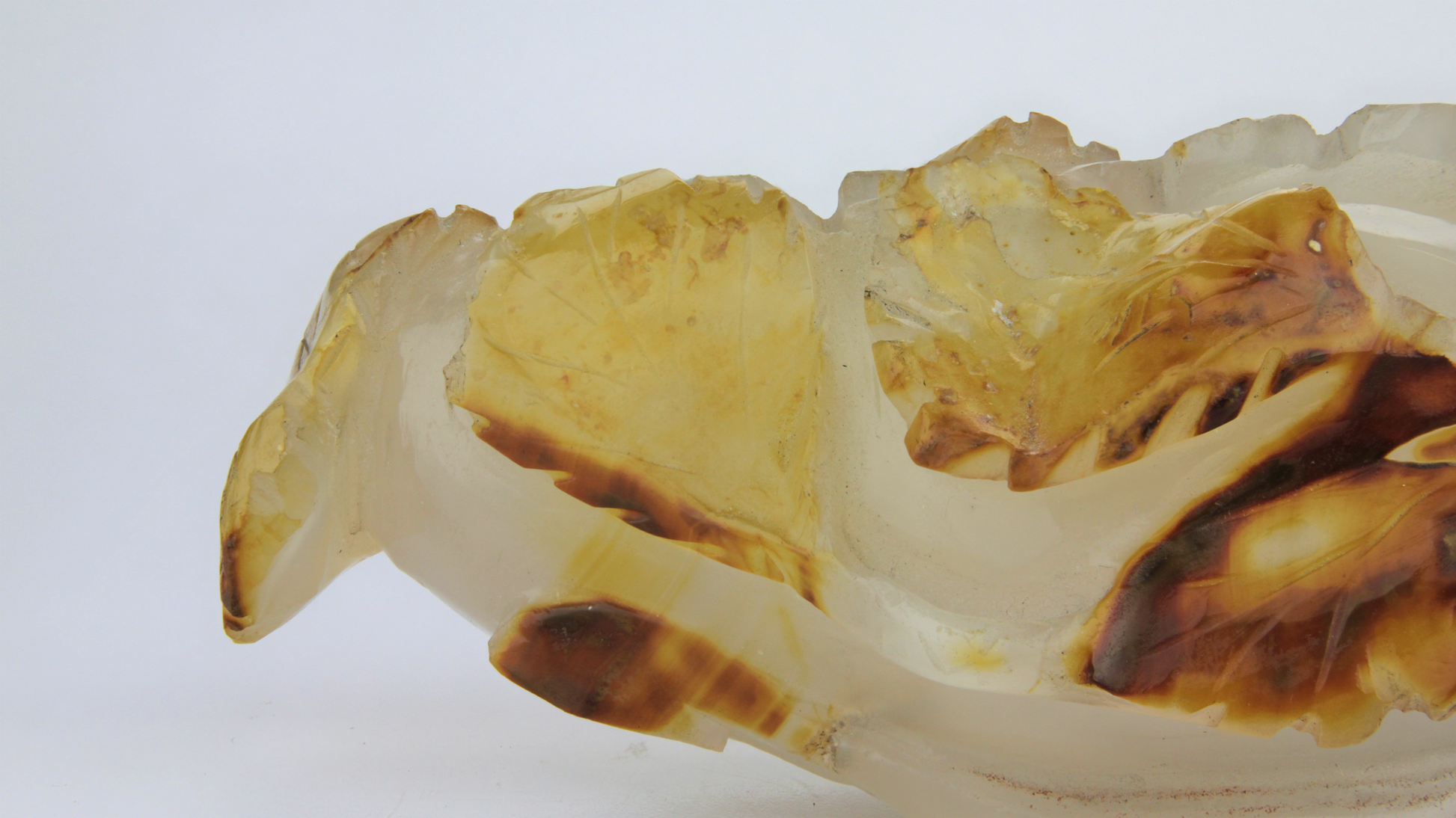 Chinese Agate Brush Washer - The Antique Guild