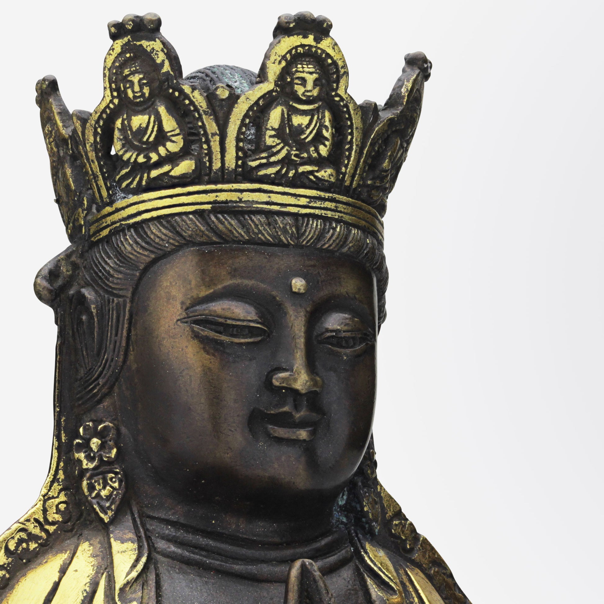 A Chinese Gilt Bronze Buddha
