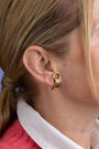 18kt Yellow Gold Hermes Paris Ear Clips