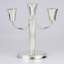 Load image into Gallery viewer, Pair of German .800 Continental Silver Candelabras
