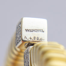 Load image into Gallery viewer, 18kt Yellow Gold &amp; Diamond Cuff by Carlo Weingrill
