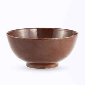 Kangxi Imperial Kiln Brown Ceramic Bowl