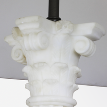 Load image into Gallery viewer, Italian Neoclassical Marble Lamp