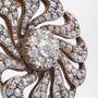 Art Deco, Diamond Flower Brooch Pin