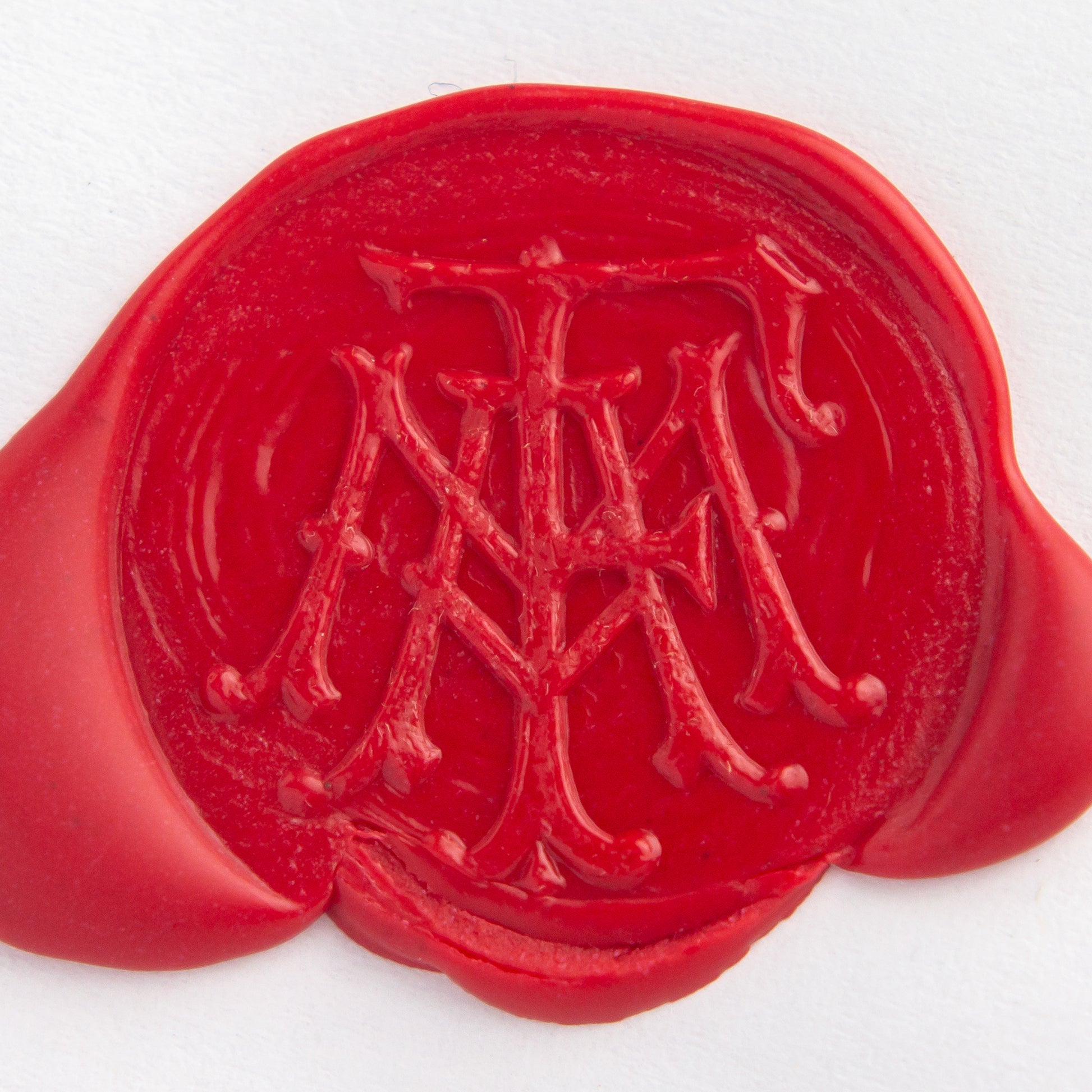 French, Cigar Shaped Onyx Desk Seal with Diamond Collar & Morocco Leather Case