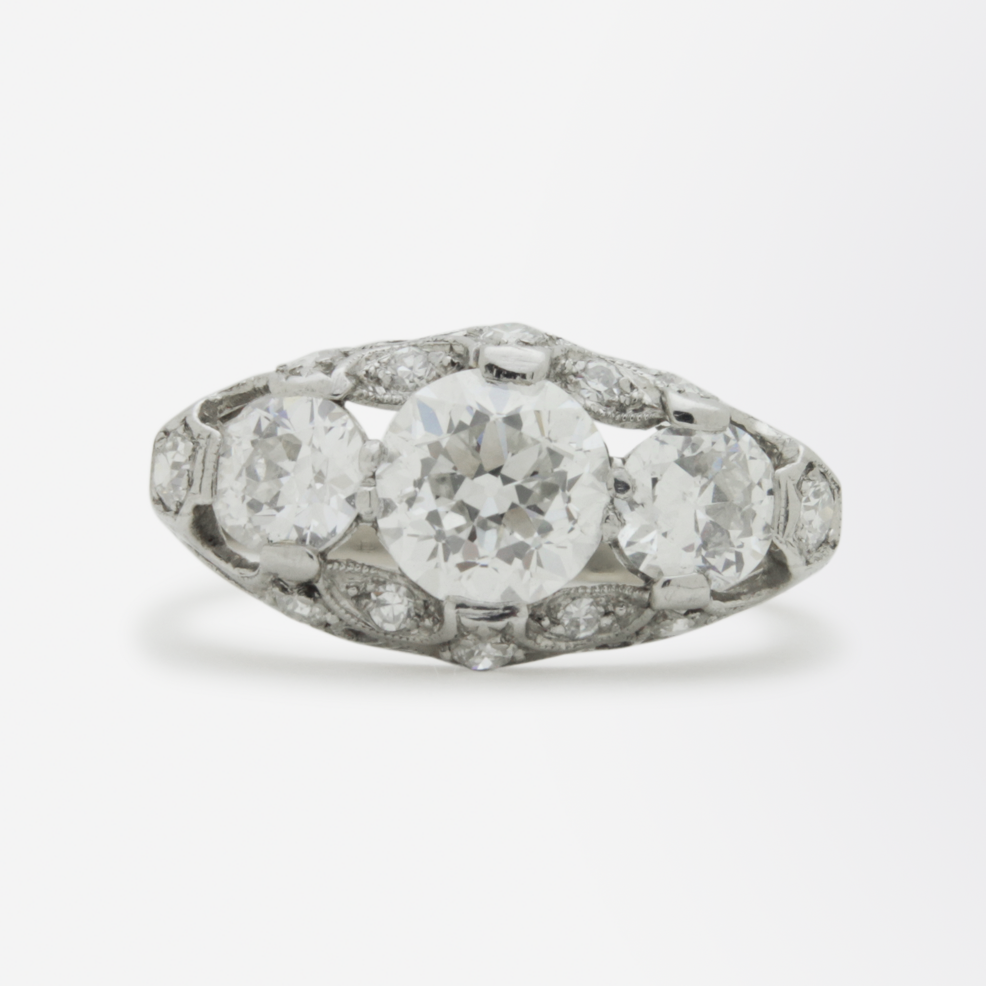 Original Art Deco Diamond Ring Circa 1930