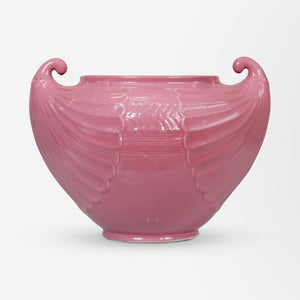 Art Nouveau Ceramic Cache Pot Vase by Christopher Dresser for SCI of Italy