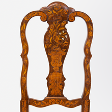 Load image into Gallery viewer, Pair of Dutch Marquetry Chairs