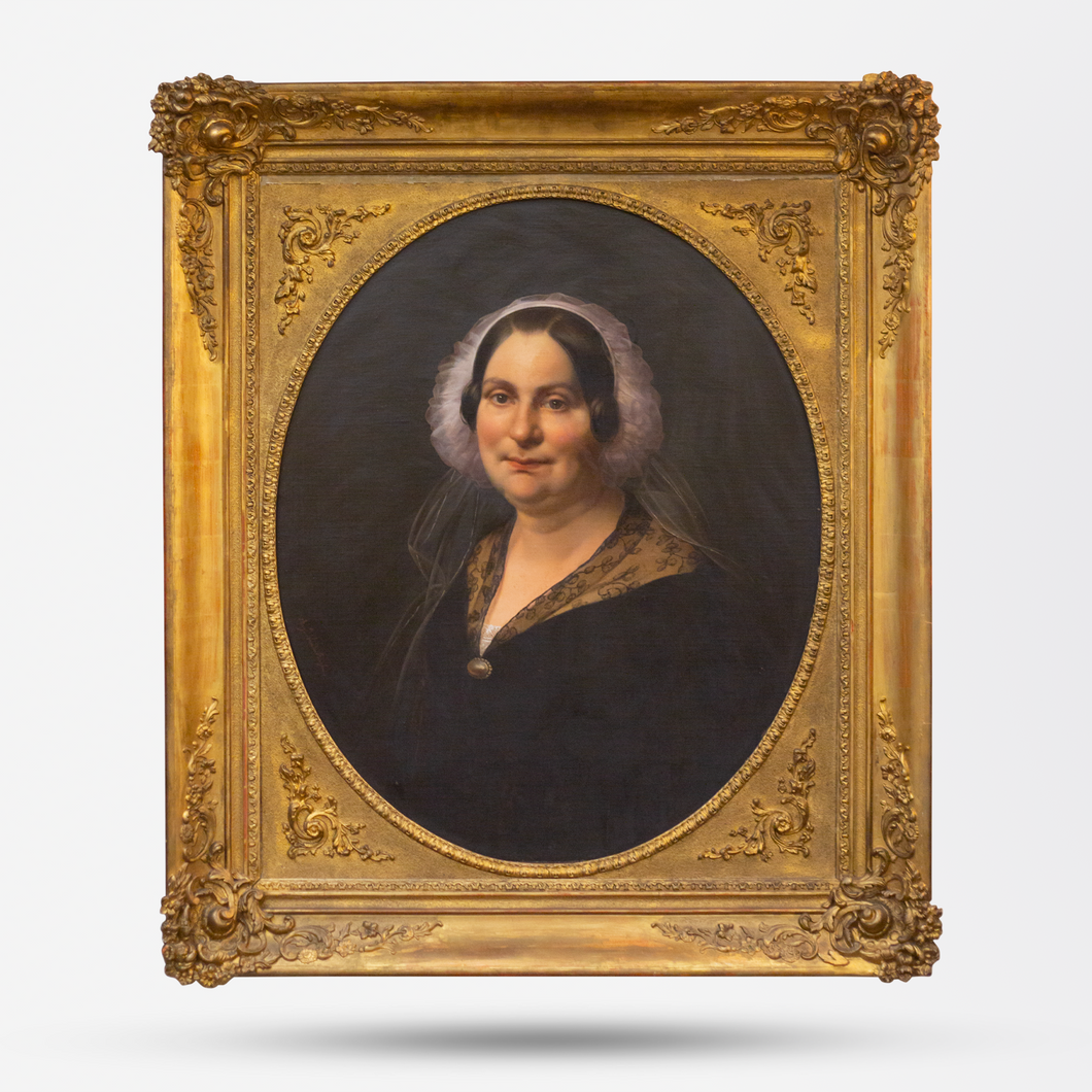 19th Century Portrait of a Dutch Lady