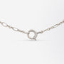 Edwardian, Platinum & Old European Cut Diamond Lavalier Necklace