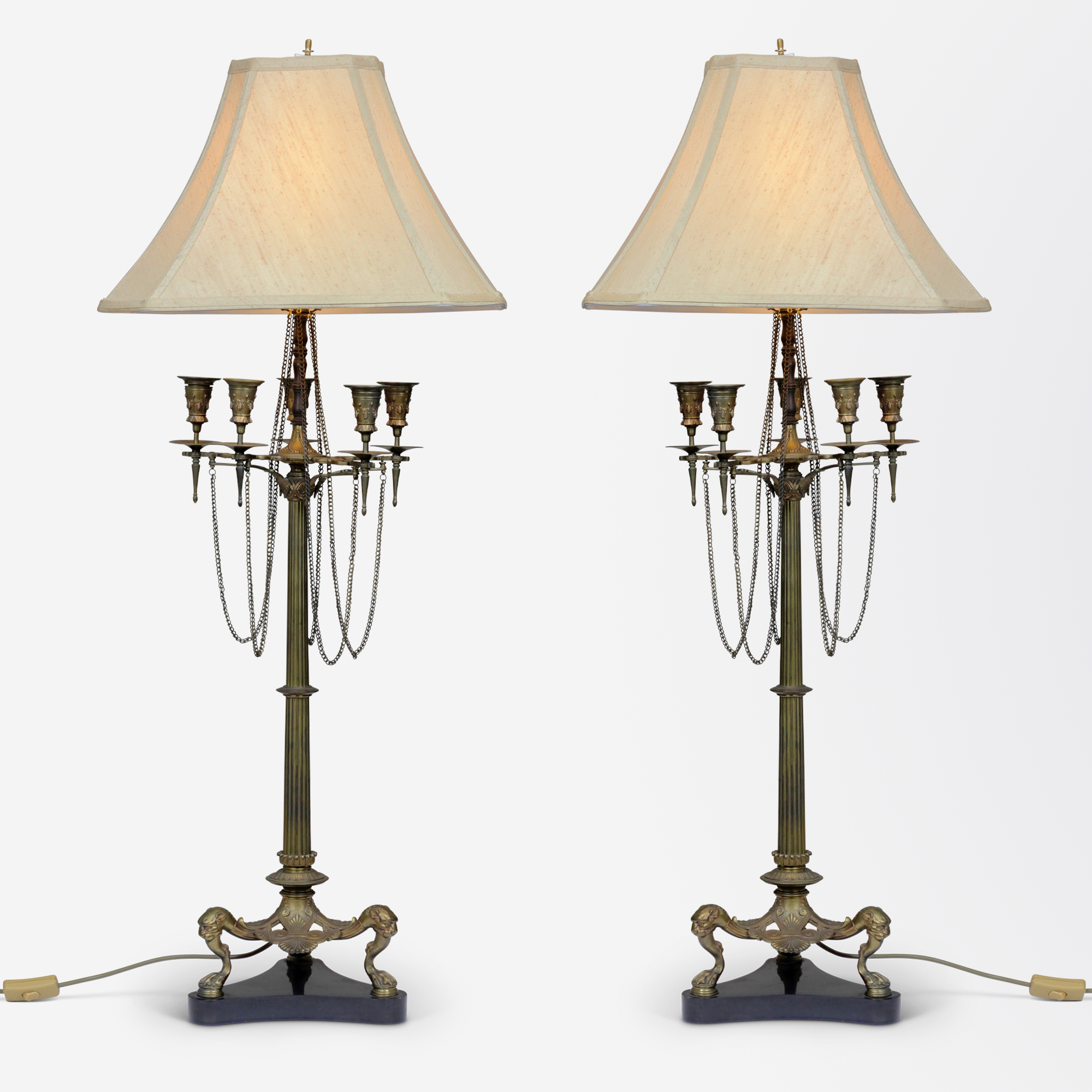 Antique online dresser lamps