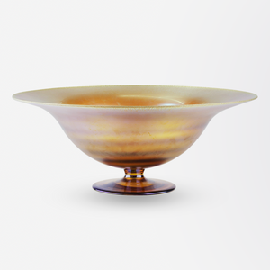 Tiffany Studios Favrile Glass Bowl by Louis Comfort Tiffany