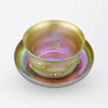 Load image into Gallery viewer, Tiffany Studios Favrile Glass Bowl by Louis Comfort Tiffany