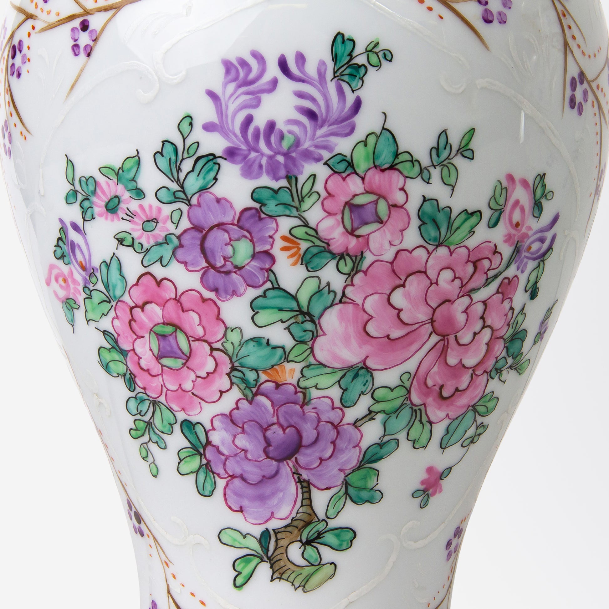 Pair of Late 19th Century Lamps Attributed to Samson & Cie