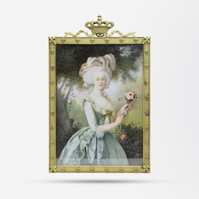 Load image into Gallery viewer, Portrait of Marie Antionette in Ormolu Frame After Le Brun
