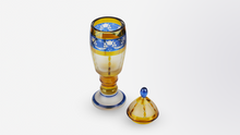 Load image into Gallery viewer, Bohemian Lidded Glass Cup