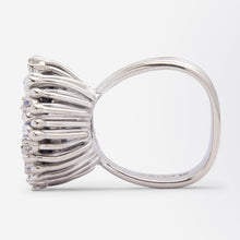 Load image into Gallery viewer, Grima Ring in 18kt White Gold With an Opal &amp; Diamonds