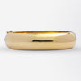 Heavy, 18kt Yellow Gold, Hinged Oval Bangle