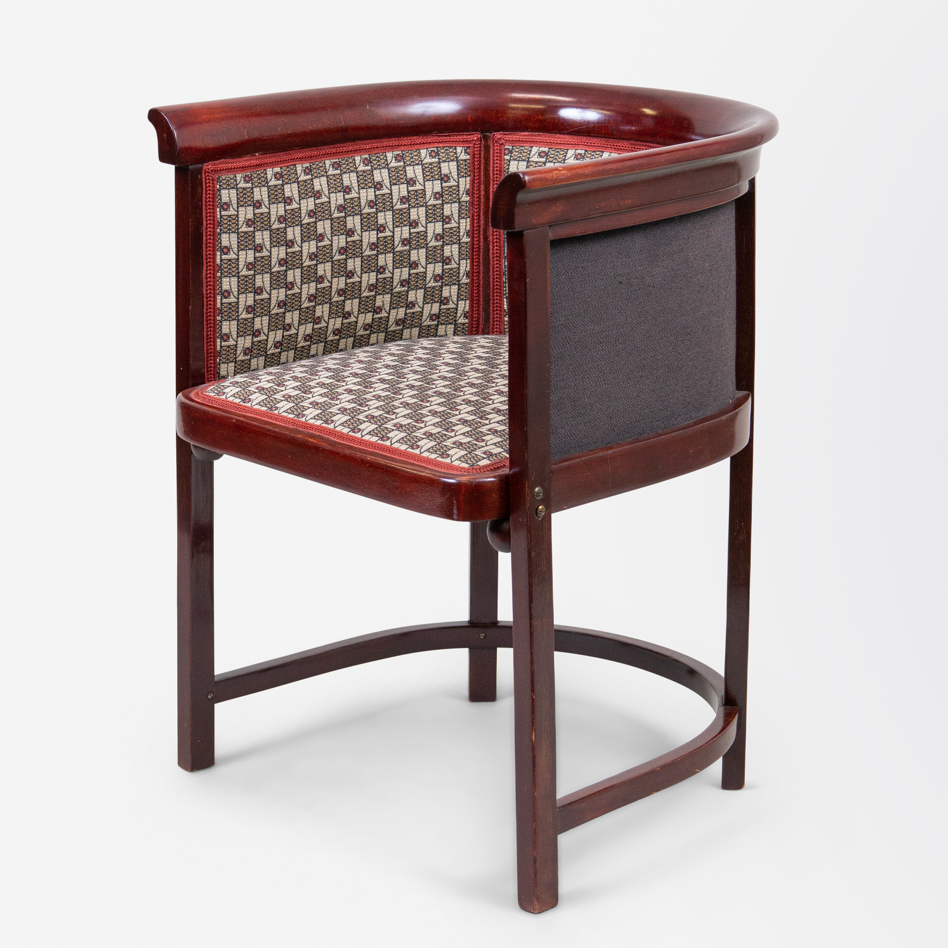 Three Piece Parlour Suite by Josef Hoffmann for Thonet