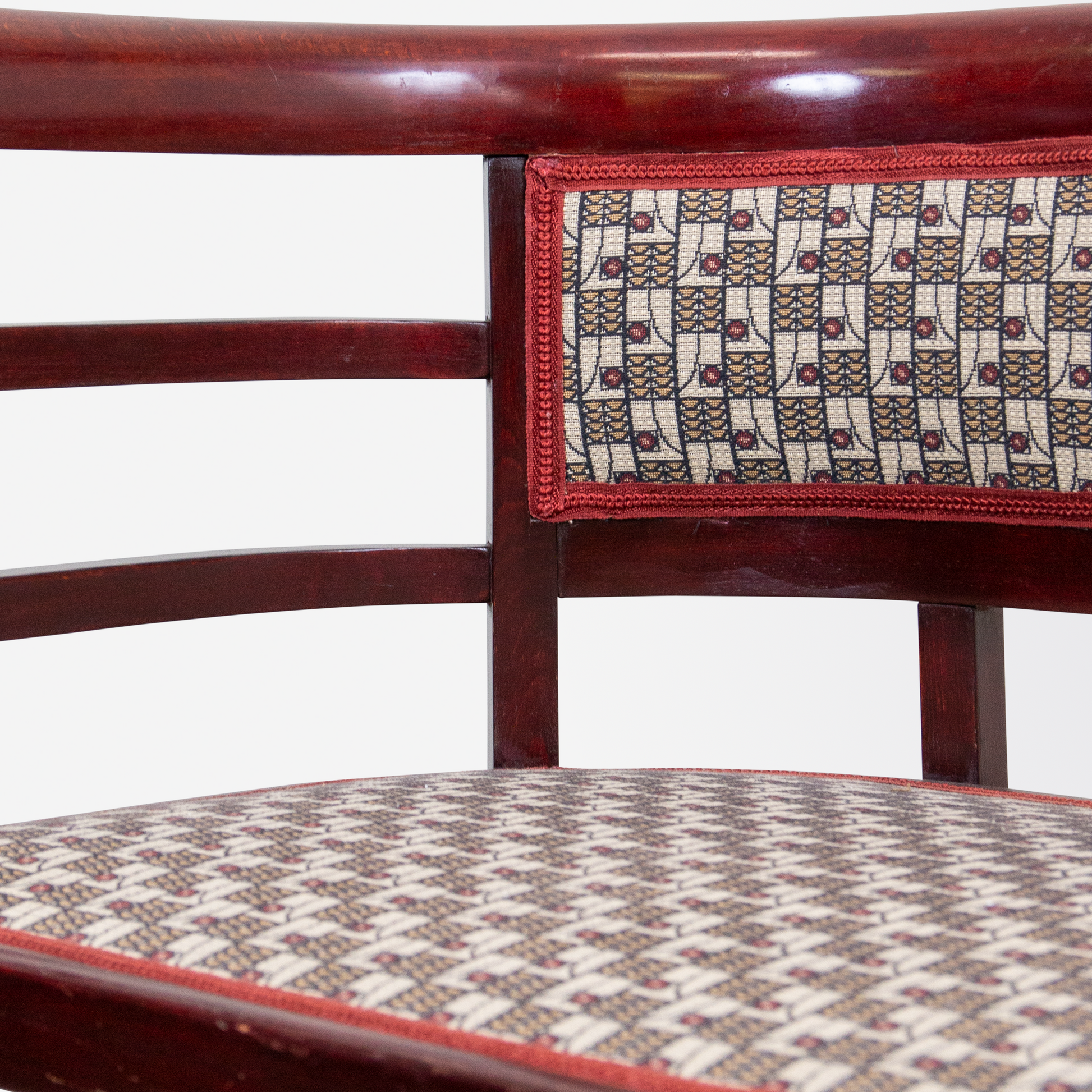 Three Piece Parlour Suite by Josef Hoffmann for Thonet