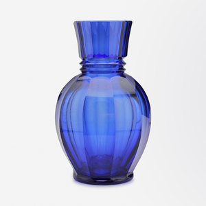 Faceted, Josef Hoffmann For Moser Glassworks Vase