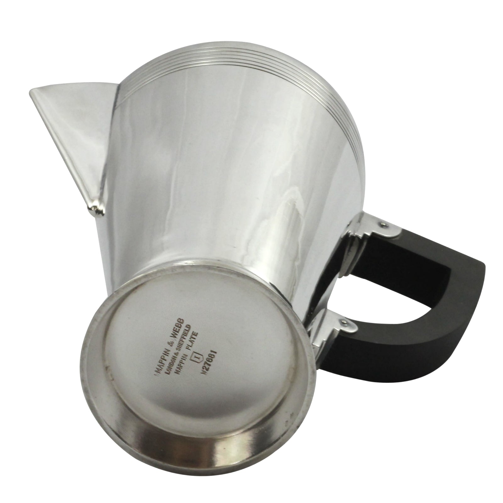 Art Deco Silver Plate Tea and Coffee Service by Keith Murray for