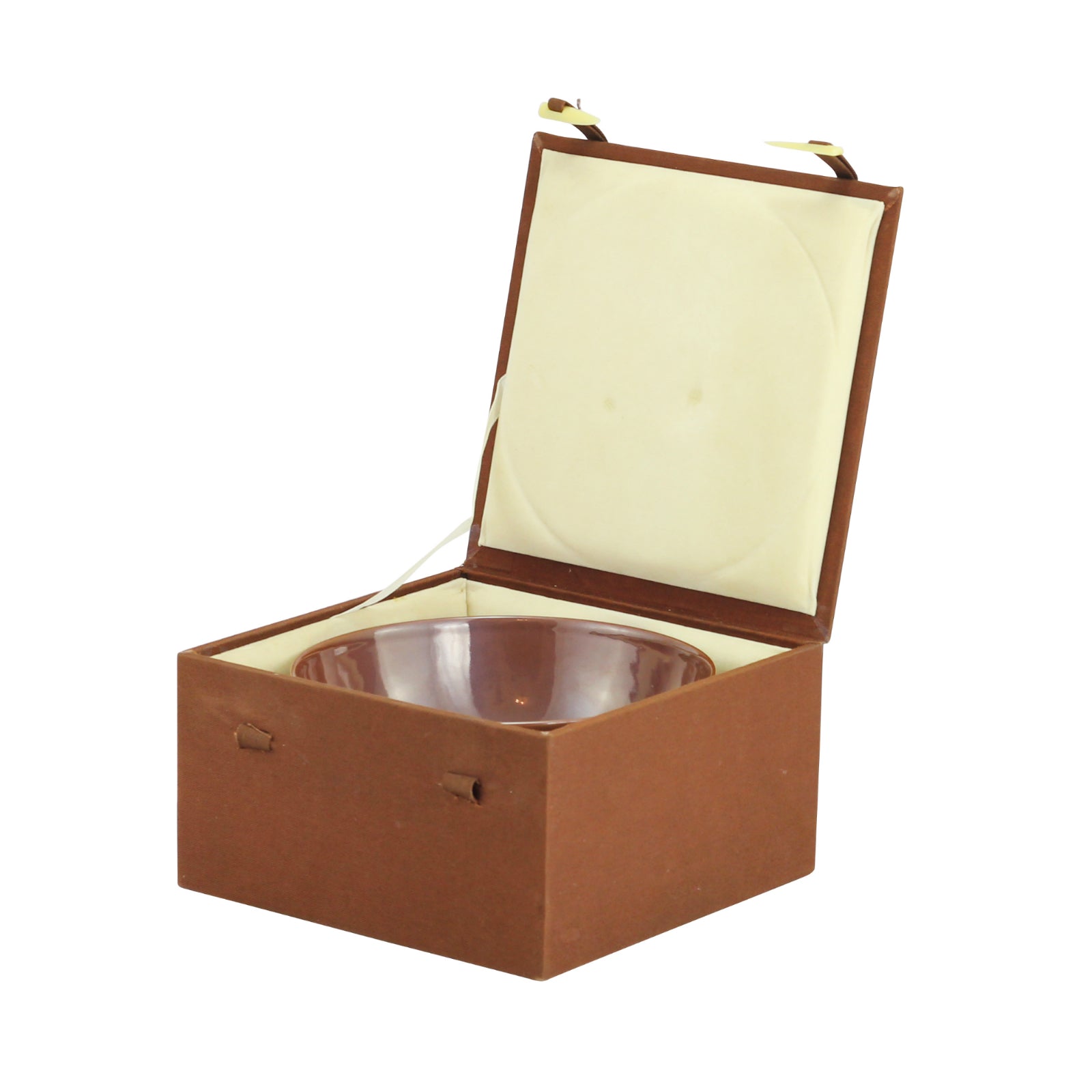 Kangxi Imperial Kiln Brown Ceramic Bowl - The Antique Guild