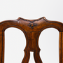 Set of 8 Carved Walnut Baroque Venetian Chairs