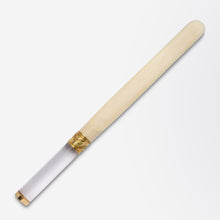 Load image into Gallery viewer, Monumental, Rock Crystal, 18kt Gold &amp; Ivory Paper Knife by G. Keller of Paris