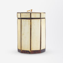 Load image into Gallery viewer, Ivory Veneered Tea Caddy with Wedgwood Medallion, Circa 1800