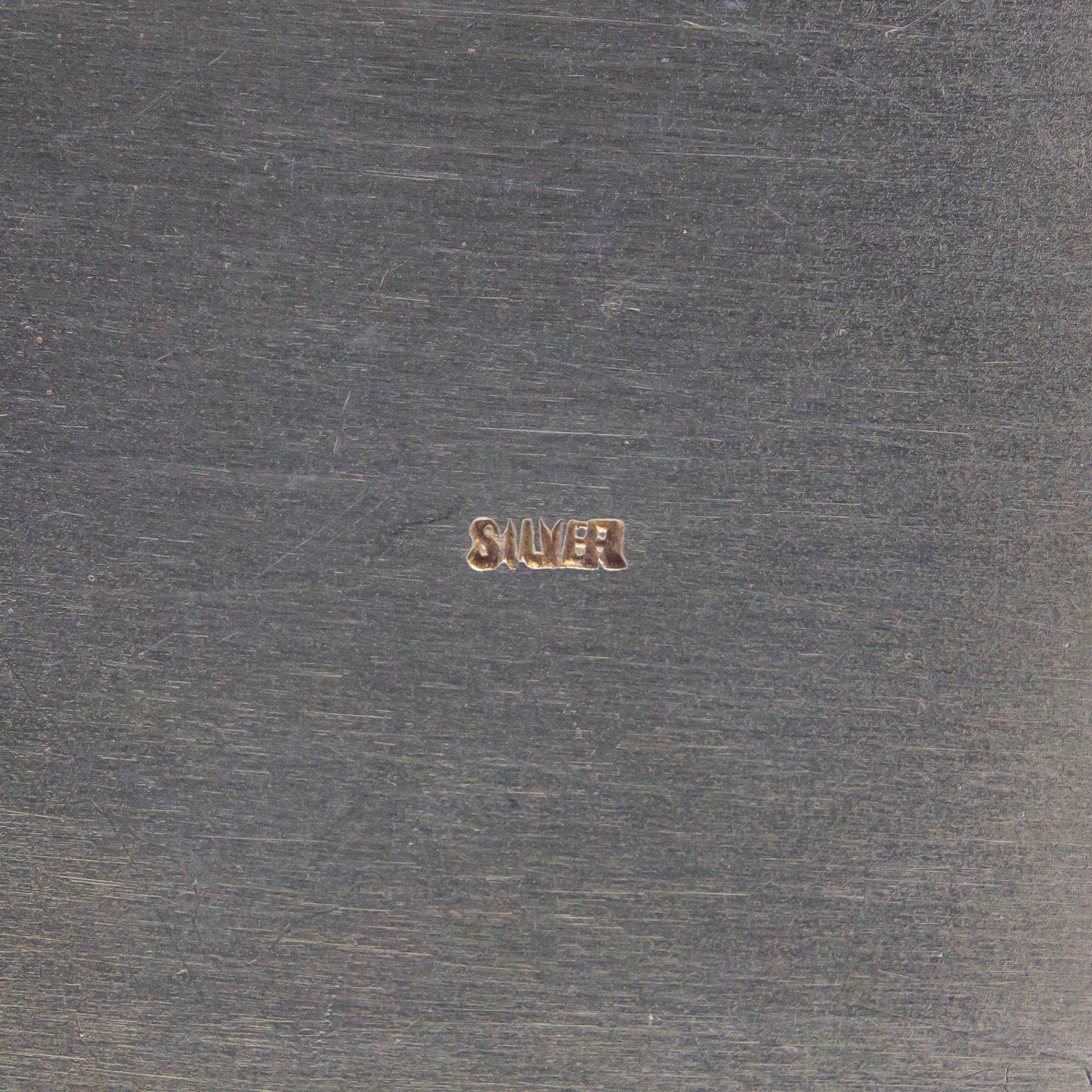 Small Chinese Silver & Carved Jade Hinged Box