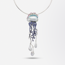 Load image into Gallery viewer, ‘Jellyfish’ Brooch Necklace by Alessio Boschi for Autore