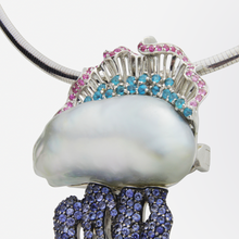 Load image into Gallery viewer, ‘Jellyfish’ Brooch Necklace by Alessio Boschi for Autore