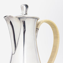 Load image into Gallery viewer, Sterling Silver Three Piece Coffee Set by Sigvard Bernadotte for Georg Jensen