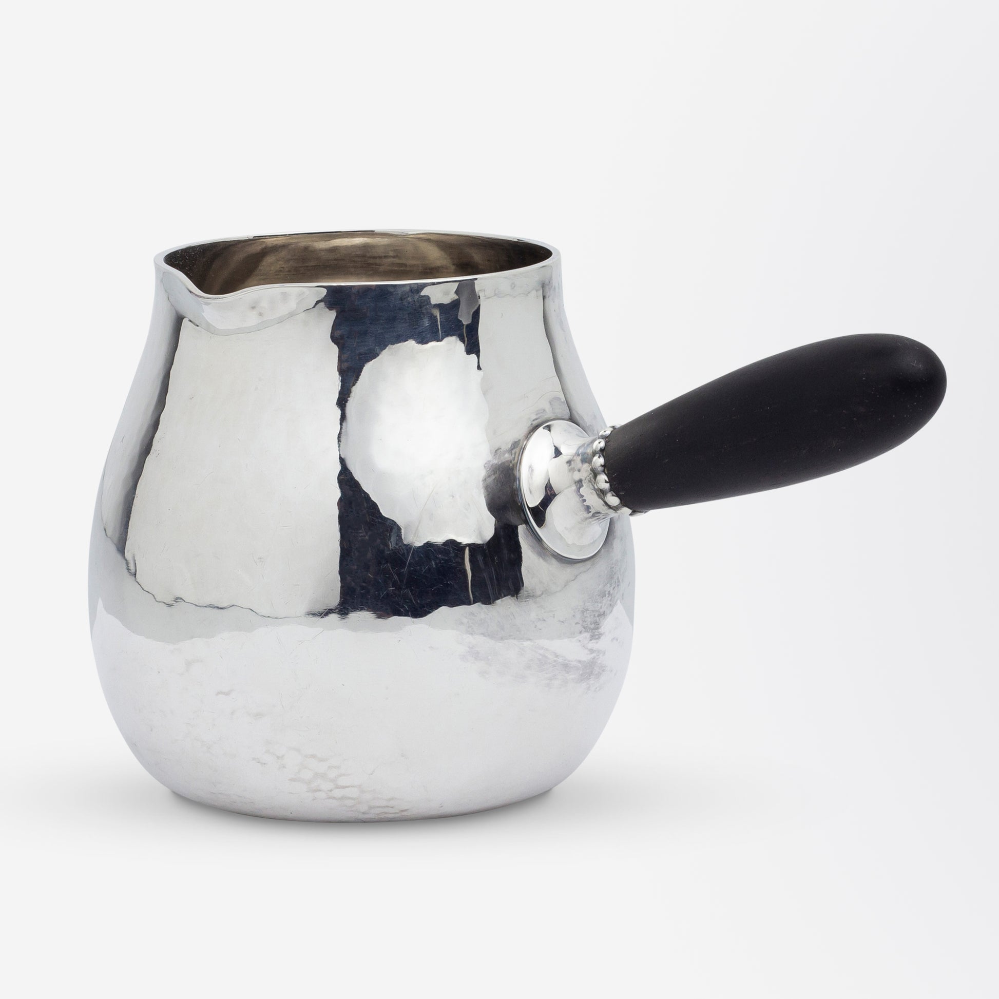 Georg Jensen Sterling Silver 5 Piece Tea Service in Pattern 80