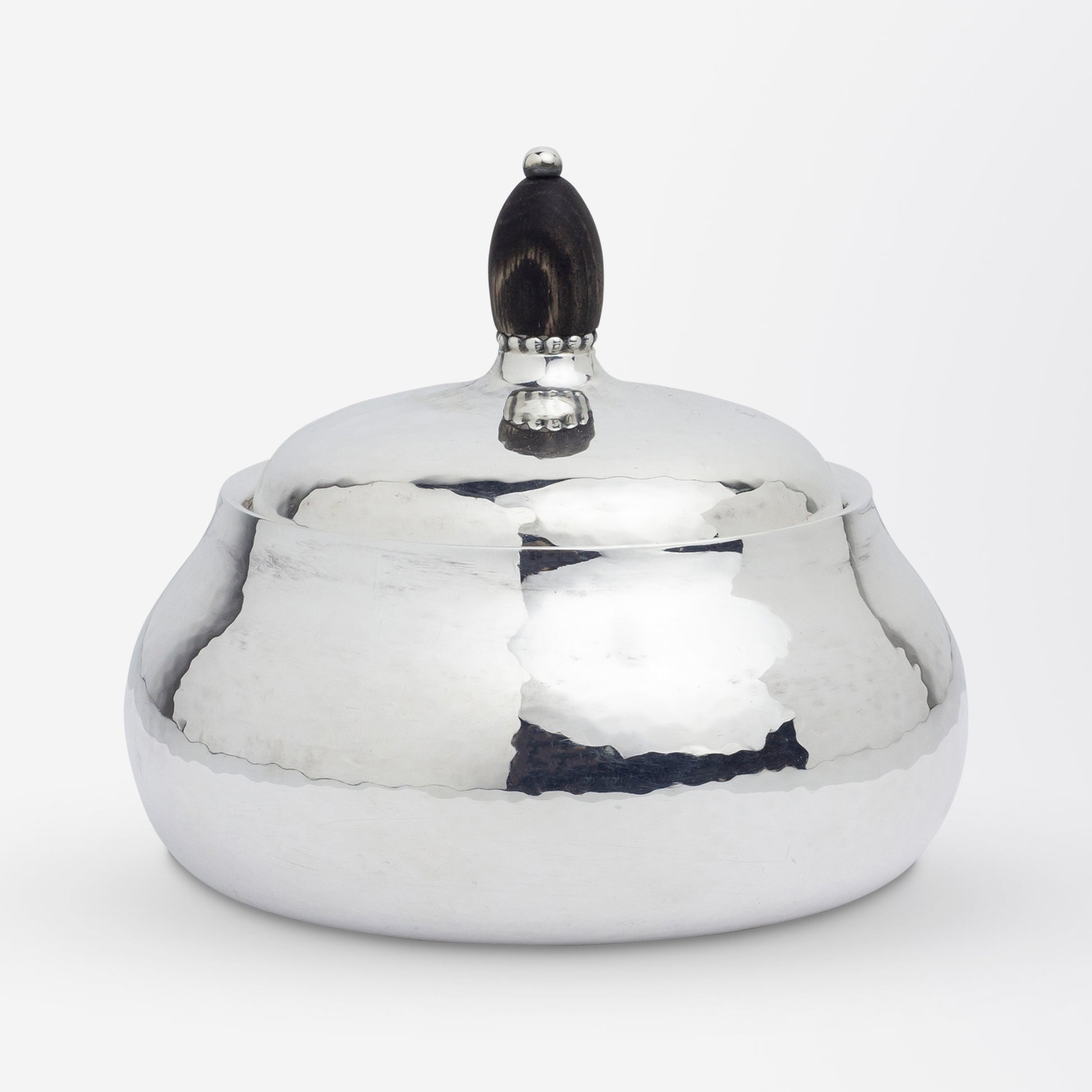 Georg Jensen Sterling Silver 5 Piece Tea Service in Pattern 80